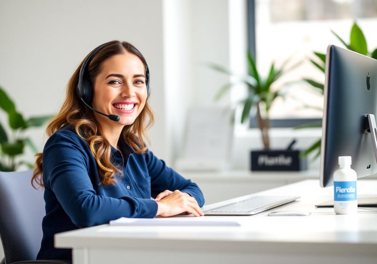 A friendly ChronoPack member care specialist ready to help on a video or chat call